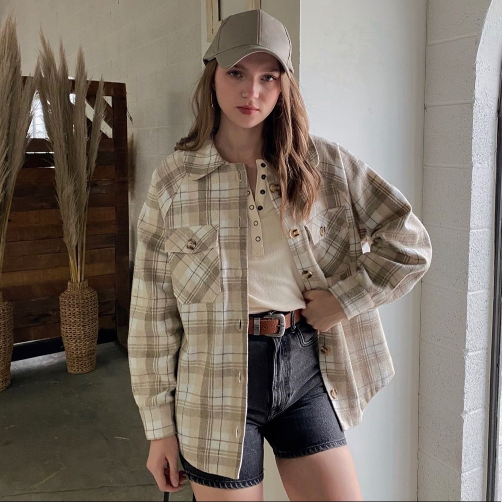 Boho flannel